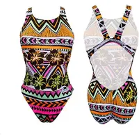 Turbo Azteki Swimsuit Oranje M Vrouw