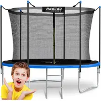 Neo-Sport Tuintrampoline van 183 cm met binnennet en ladder