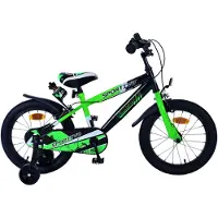Volare Sportivo Kinderfiets - Jongens - 16 inch - Groen - Twee Handremmen