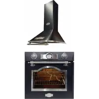 Kaiser Inbouwoven EH 6427 AD 60 cm 73L + KCT 6185 Em inbowelektrische kookplaat 60 cm