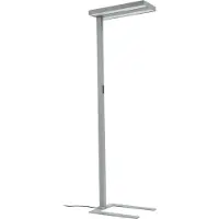 Arcchio Vloerlampe , Logan Ultra HCL, dimbare, Metallic, Werkkamer / Kantoor, Aluminium, Modern