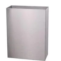 All Care Open afvalbak RVS 25l Dutch Bins CLB25L-SS