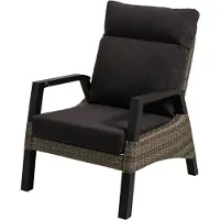 Les Loungestoel Treviso Brick - bruin