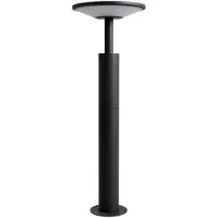 LUCANDE Buitenverlichting , Fenia, Zwart, Terras, Aluminium, Modern