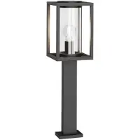 LUCANDE Buitenverlichting , Ferda, dimbare, Zwart, Terras, Aluminium, Modern