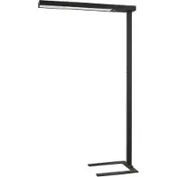 Arcchio Vloerlamp Susi, dimbaar, zwart, Werkkamer / Kantoor, Aluminium, Modern