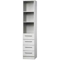 Hammerbacher Matrix Gemelamineerde spaanplaat Archiefkast 2 Planken 406 x 420 x 2.004 mm Grijs