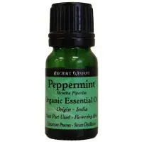 Ancient Wisdom Biologische Etherische Olie Pepermunt - 10ml - Essentiële Oliën Aromatherapie