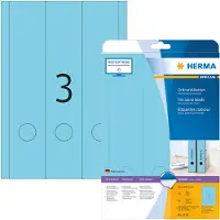 Herma Rugetiket 5138 breed/lang 61x297mm zelfklevend blauw
