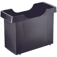 Leitz Hangmappenbox Uni-Box Plus 1908, A4, voor ca. 20 hangmappen, handgrepen, zwart