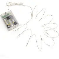 Konstsmide Draadverlichting - led kerstverlichting binnen - 40 lampjes - 3.9 mete