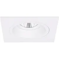 Yphix Milano - Inbouwspot Wit Vierkant - Verdiept - 1 Lichtpunt - 93x93mm