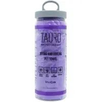 Tauro Pro Line - Drying and cooling towel Paars - towel - drying - cooling - zeemvel - hondenshampoo