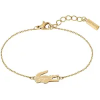 Lacoste - 2040048 - Armband - Dames - geelboud - 16,5cm - CROCODILE