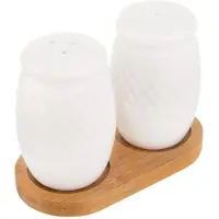 Orion WhiteLine Serie - Porseleinen Zout- en Peperstel - Met Standaard