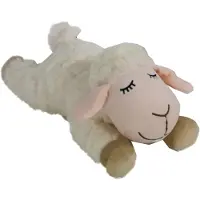 Boon Schaap Pluche Liggend Beige+Piep 27Cm