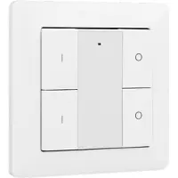 Yphix Draadloze wandbediening Zigbee 2 zones