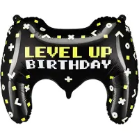 Pricenet Partydeco - Folieballon Level Up - Gamepad (60 x 45 cm)