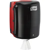 Tork 653008 Performance Handdoekdispenser Kunststof Rood 1 stuk(s)