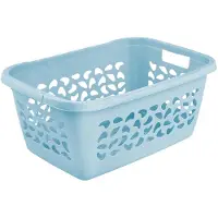 Keeeper wasmand, luchtdoorlatend decor, 52 l, Jost, Nordic Blue