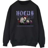 Disney Dames/Dames Hocus Pocus Hallows Eve Sweatshirt (Zwart)