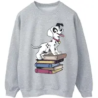 Disney Dames/Dames 101 Dalmatiërs Boeken Sweatshirt (Sportgrijs)