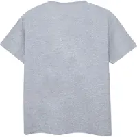 Disney Katoenen T-shirt voor meisjes Dumbo zittend op boeken (Sportgrijs)