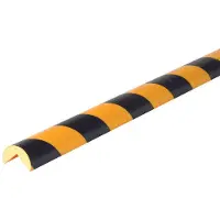 SHG Hoekbeschermprofiel type A, 1 m/stuk, geel/zwart