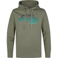 Petrol Industries Sweatshirt 'Superior' aqua / kaki / zwart