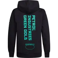 Petrol Industries Sweatshirt 'Mendocino' turquoise / zwart