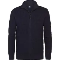 Petrol Industries Gebreid vest ultramarine blauw