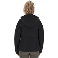 QHP WINTERJAS RAYAH MET AFNEEMBARE MOUWEN Zwart