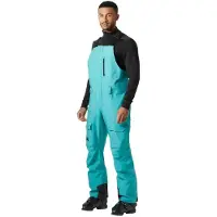 Helly Hansen Skibroek Men Sogn Bib Cargo Pant Signal Green Denim-L