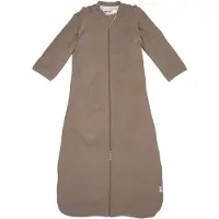 Lodger Hopper - Baby Slaapzak Winter met afritsbare mouwen - 80cm - 3.3 TOG - Autostoel - Bruin - Winterslaapzak