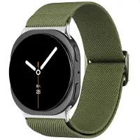 IMoshion Elastisch nylon bandje voor de Samsung Galaxy Watch 9 (40/44mm) / Watch 8 (40/44mm) / Classic (46mm) - Groen