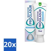 Sensodyne - Tandpasta - Proglasur Gentle Whitening - Tandglazuur Versterkend - 75 ml - Bulkverpakking - 20 stuks