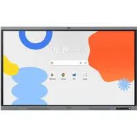 Samsung LH86WAFPLGC interactief whiteboard 2,18 m (86") 3840 x 2160 Pixels Touchscreen Zwart, Grijs