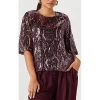 Moves Dames Tops & T-shirts Mandi Blouse 4522 - Multi - Maat XS