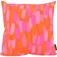 Gek op kussens! Pink orange spots | 45 x 45 cm | kussenhoes | katoen/polyester