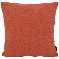NOVÉE Bouclé terracotta | 45 x 45 cm | kussenhoes | polyester