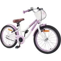 vidaXL Kinderfiets Met Zijwieltjes 20 Inch voor 6-11 jaar oud Paars