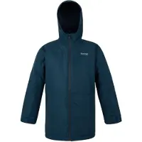 Regatta Kinderen Farbank II Waterdichte Jas (Maanlicht Denim)