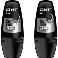 Axe Deo Roller Black 2 x 50 ml