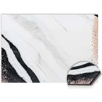 KitchenArt - Marble Blush Spatscherm - 80x40 cm - Spatscherm Achterwand Keuken - Spatwand Keuken
