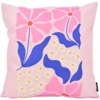 Gek op kussens! Pink petal sky | 45 x 45 cm | kussenhoes | katoen/linnen