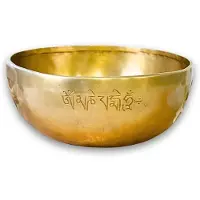 Ruben Robijn Klankschaal New Moon Gold 23-24 cm