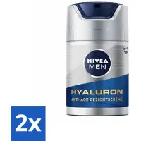 Nivea MEN - Anti-Age - Gezichtscrème met SPF 15 - 50 ml - Voordeelverpakking - 2 stuks