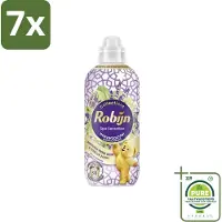 Robijn 7 x – Wasverzachter – Intense Spa Sensation – 765 ml - Grootverpakking - Wasverzachter - Eucalyptus - Lavendel - Wasgeur - Kleding Verzorgen