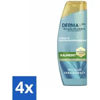 Head & shoulders – Shampoo – DermaXPro Kalmeert – 250 ml - Voordeelverpakking - 4 stuks
