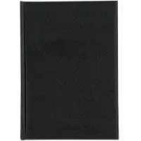 Brepols bureau agenda 2026 - MINISTER - Zonder jaartal bedrukking op omslag - Bureau agenda - 1 dag op 1 pagina - Dagoverzicht - Zwart - 14.8 x 21 cm